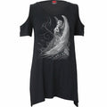 CAPTIVE SPIRITS - Cold Shoulder Goth Bottom Top