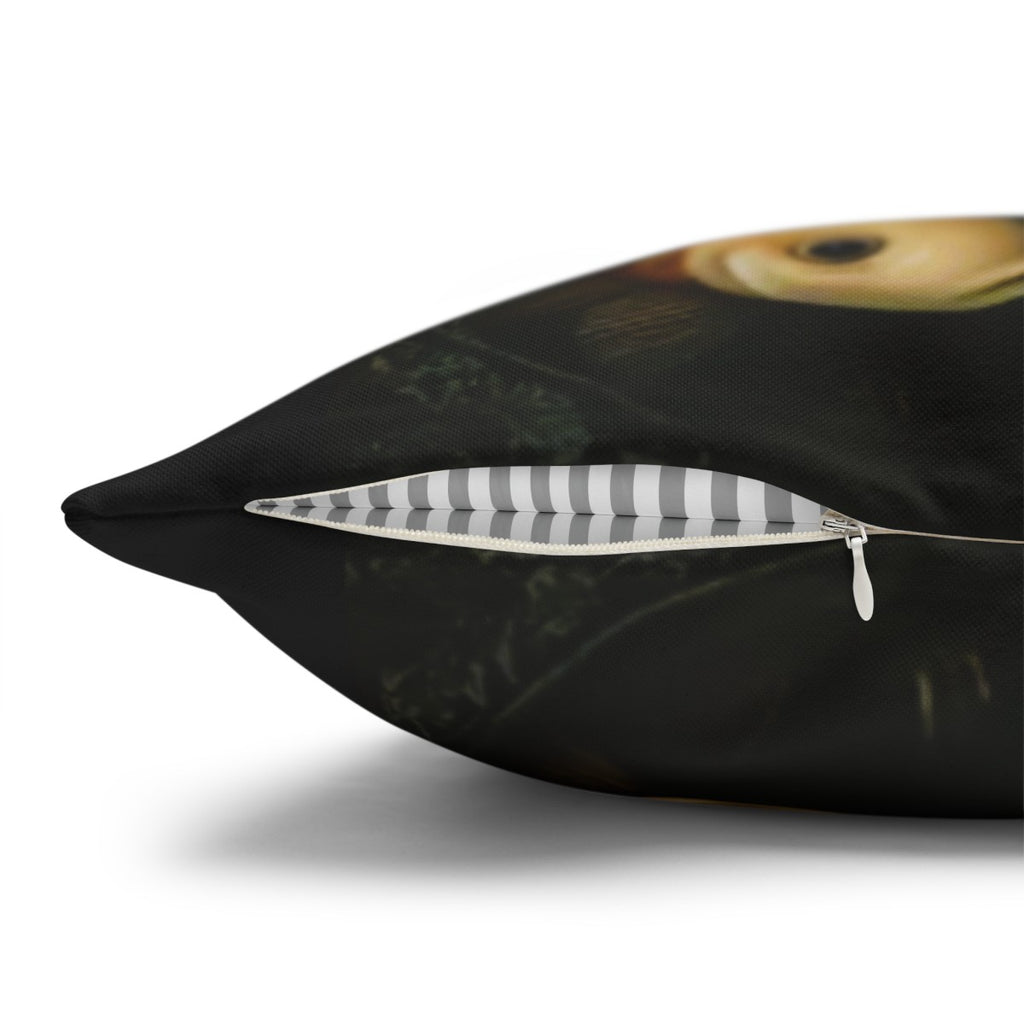 Whispers of the Deep Gothic Mermaid Throw Pillow Cover