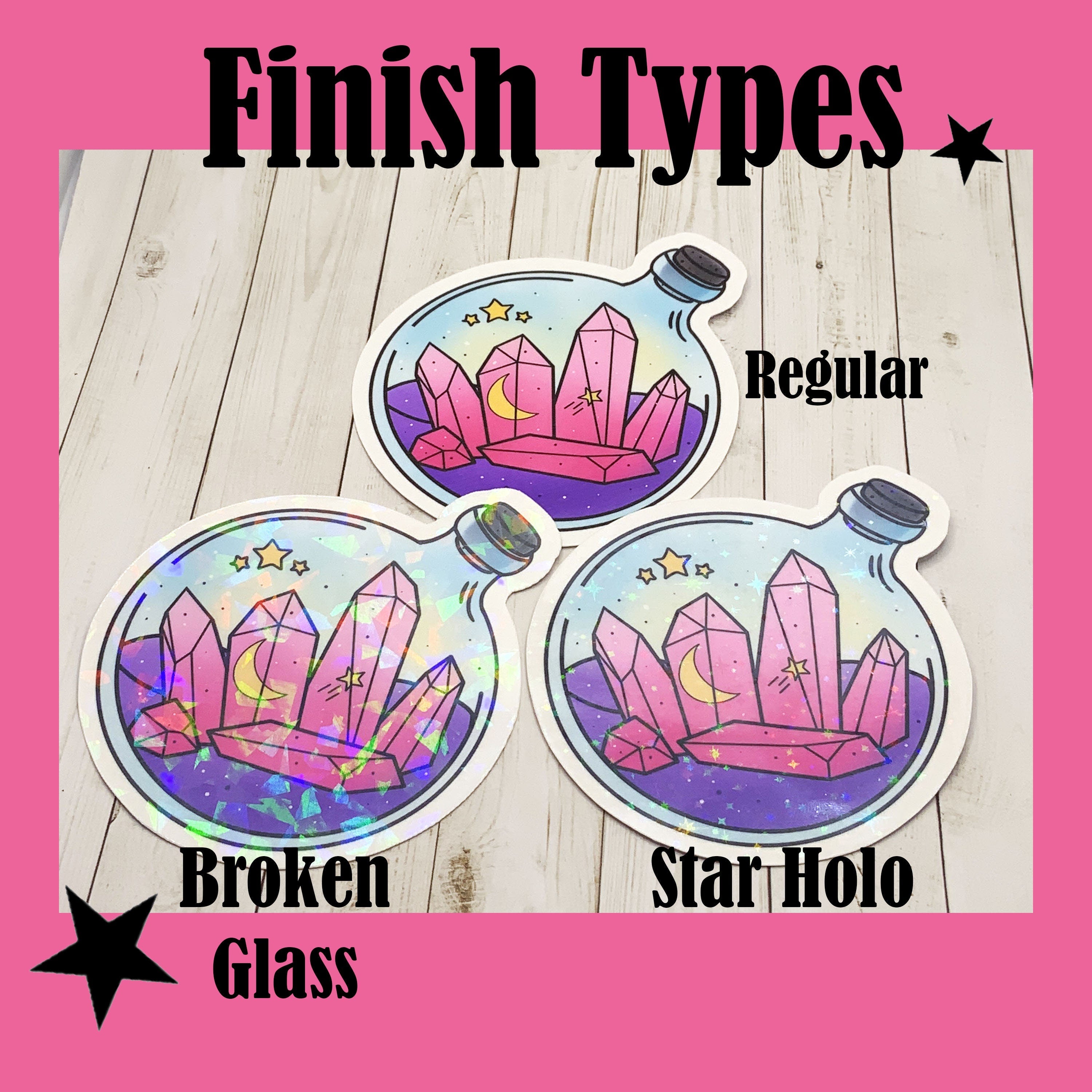 Pastel Goth Monster Heart Sticker