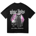 UNSETTLE Harajuku T-shirts Summer Men/Women Hip Hop Gothic Funny Print